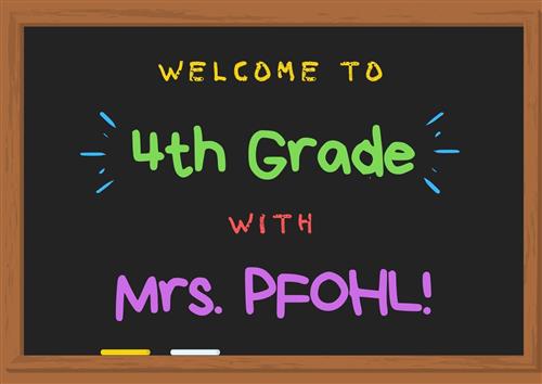 Welcome to 4th Grade